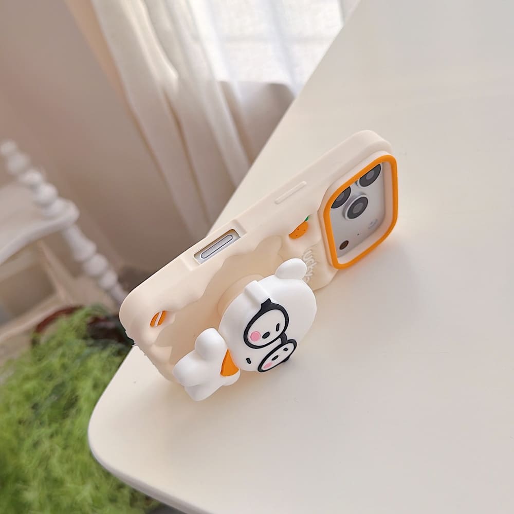 Peachy Bear Grip Phone Case