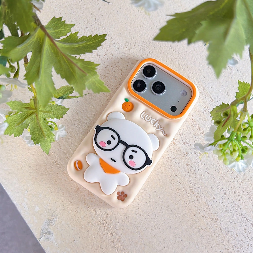 Peachy Bear Grip Phone Case