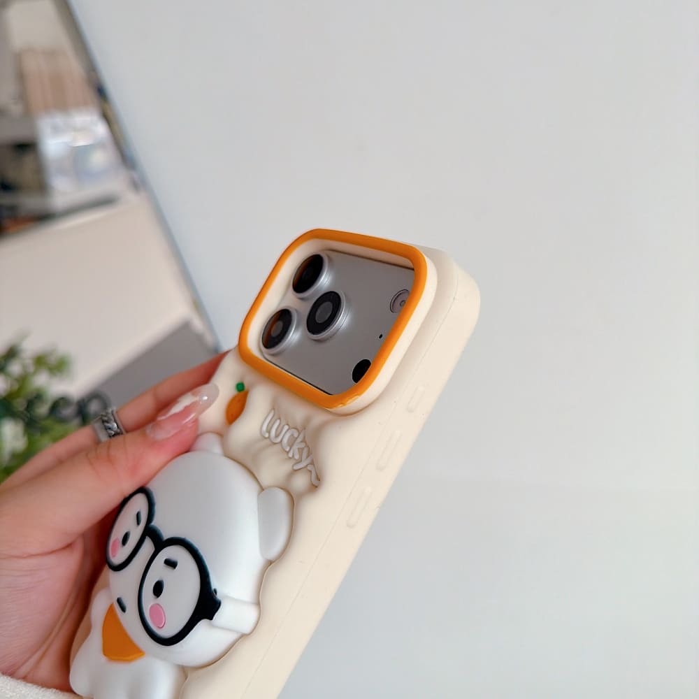 Peachy Bear Grip Phone Case