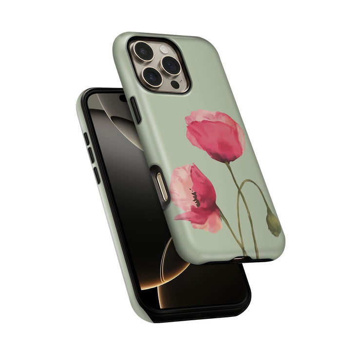 Peony Whisper Tough Case - cheekycase