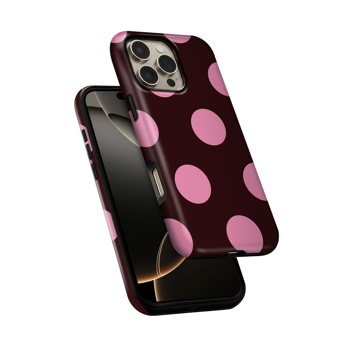 Plum Pink Dots - cheekycase