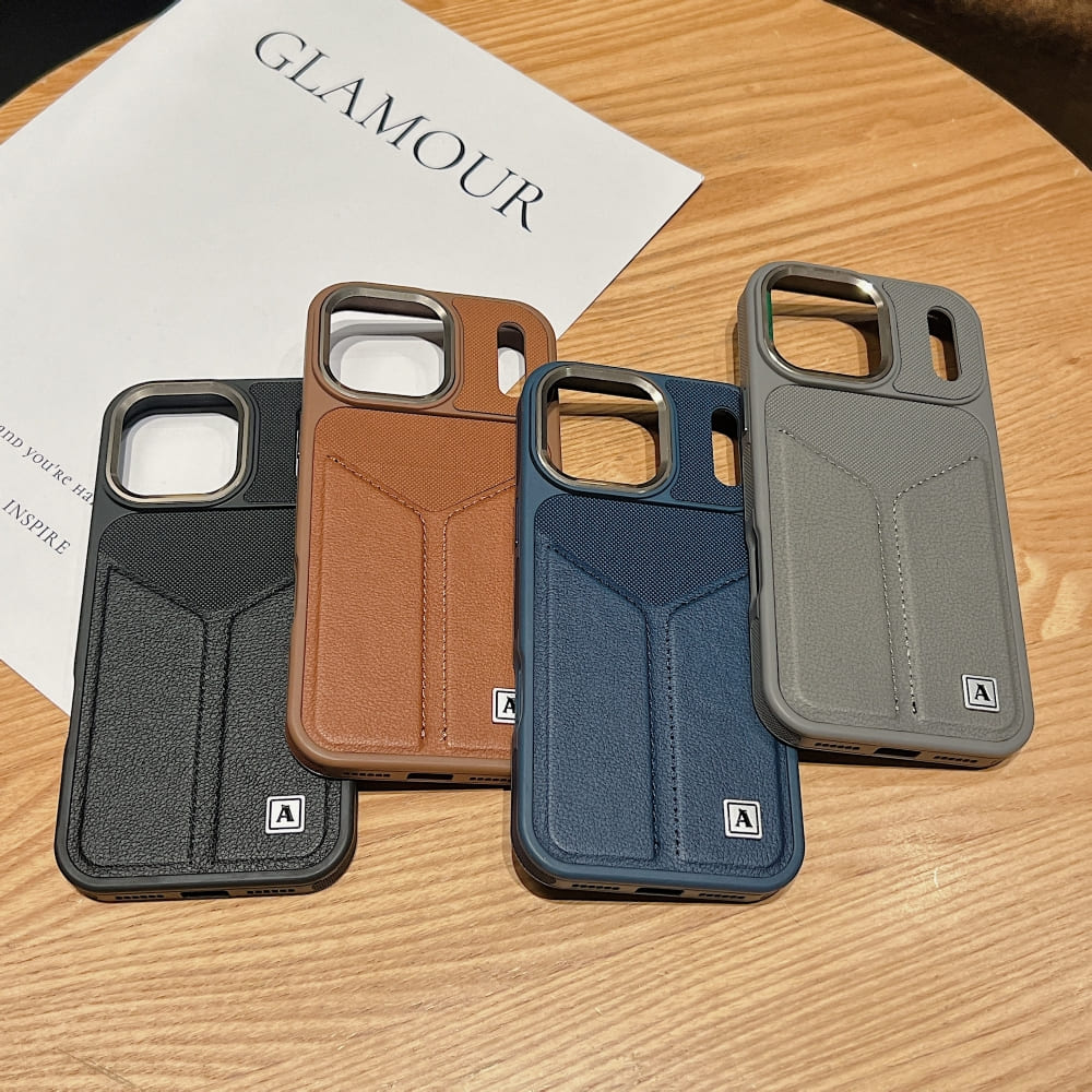 Prestige Leather Shield Phone Case