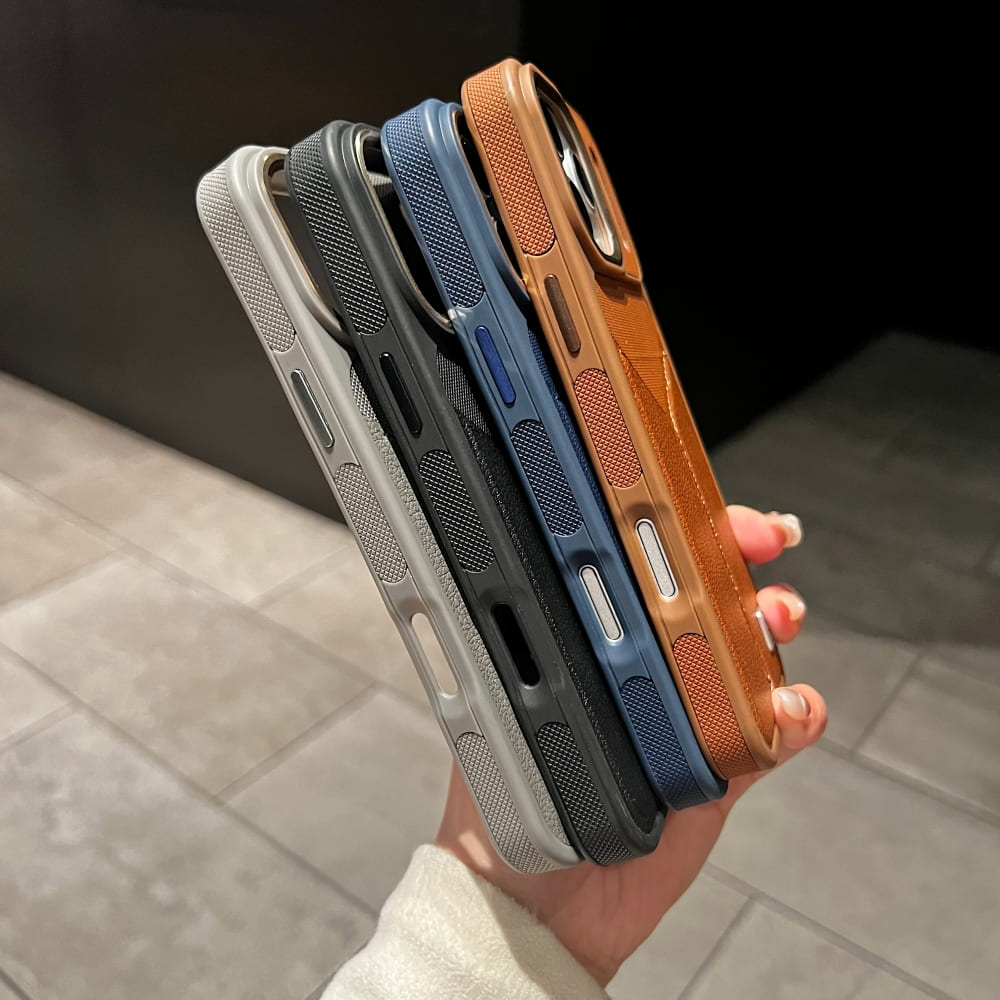 Prestige Leather Shield Phone Case
