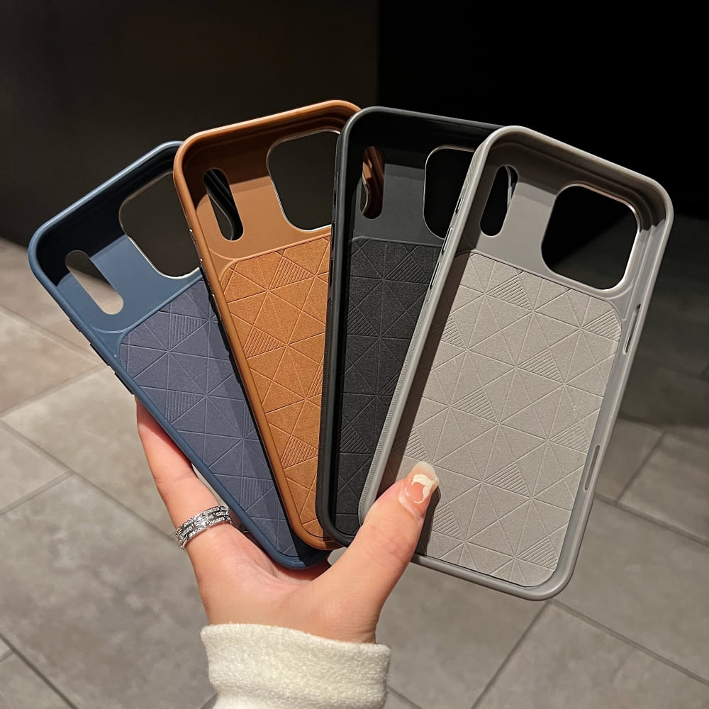 Prestige Leather Shield Phone Case