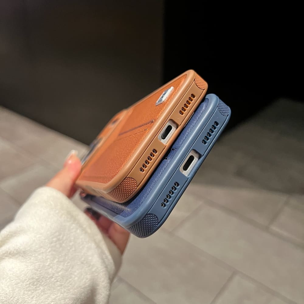 Prestige Leather Shield Phone Case