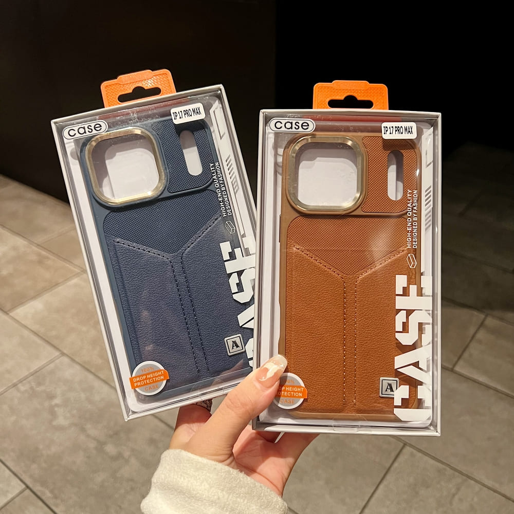 Prestige Leather Shield Phone Case