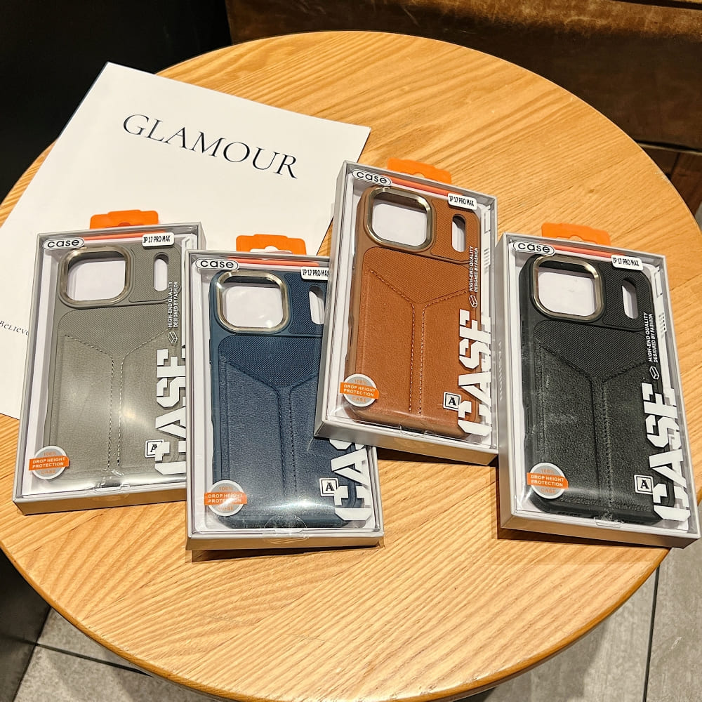 Prestige Leather Shield Phone Case