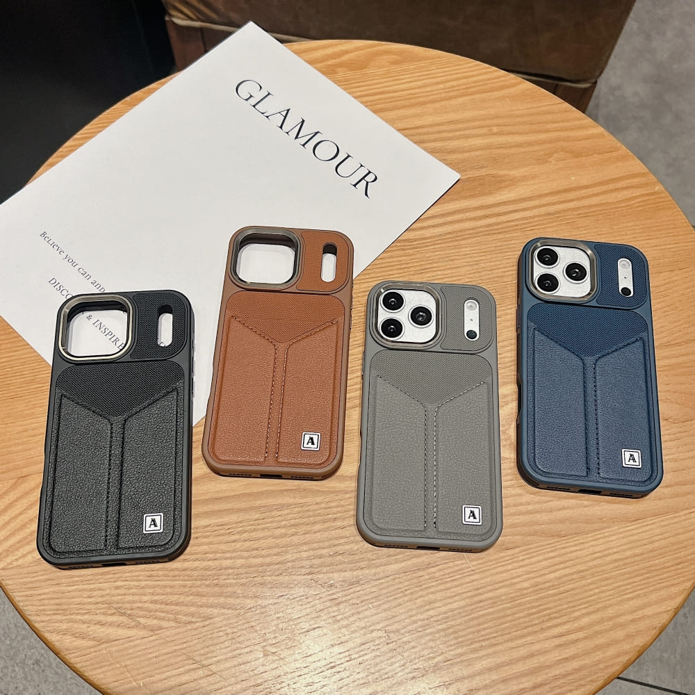 Prestige Leather Shield Phone Case