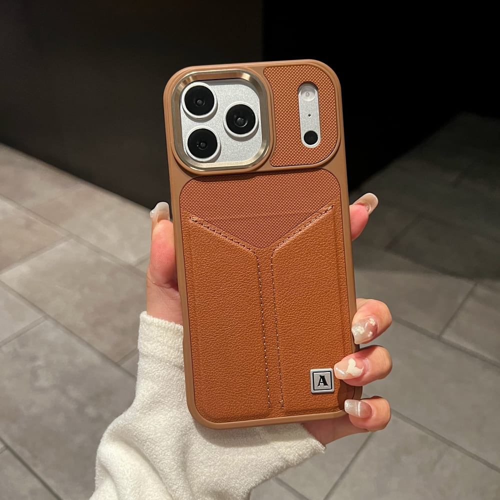 Prestige Leather Shield Phone Case