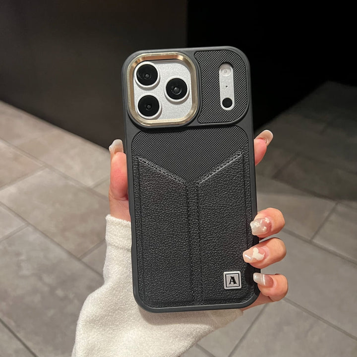 Prestige Leather Shield Phone Case