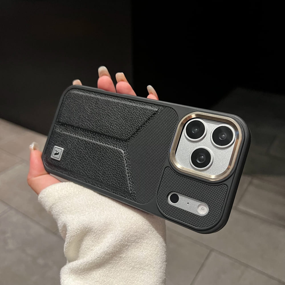 Prestige Leather Shield Phone Case