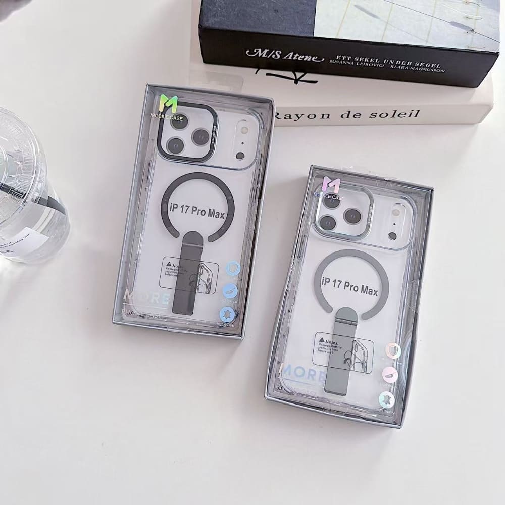 Pure Shield Magnetic Kickstand Phone Case