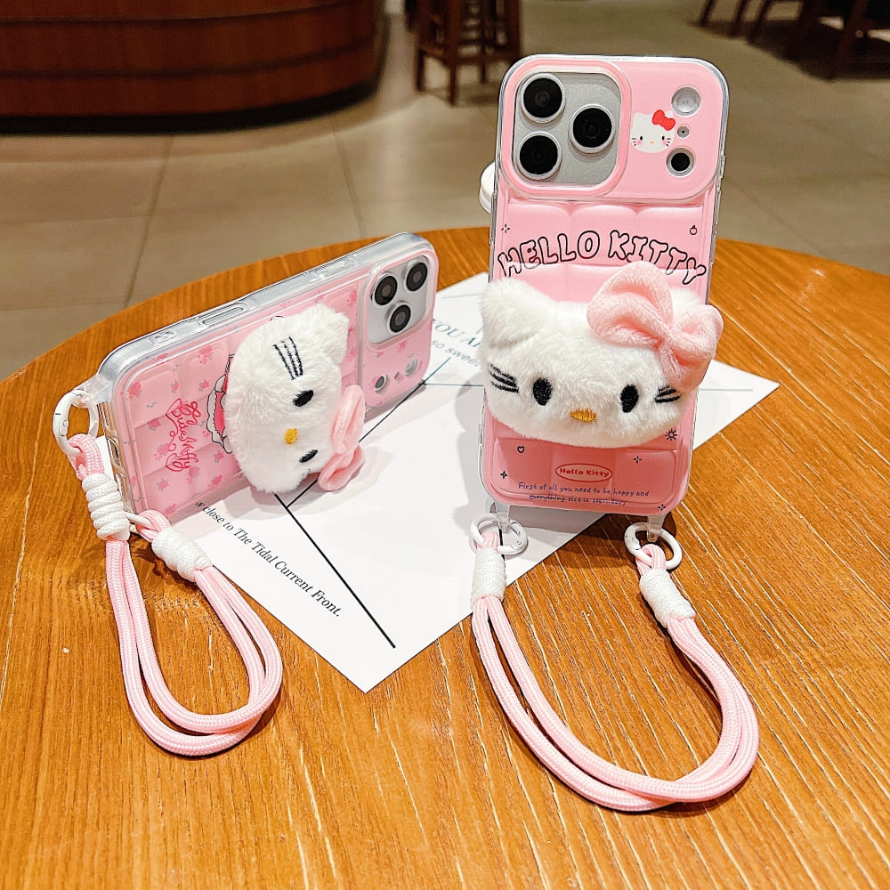Shimmer Kitty Mirror Guard Phone Case