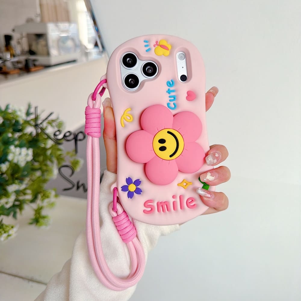 Sunny Flower Smile Phone Case